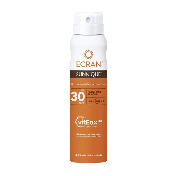 Protector solar ECRAN Sunnique spf30 bruma 75 ml