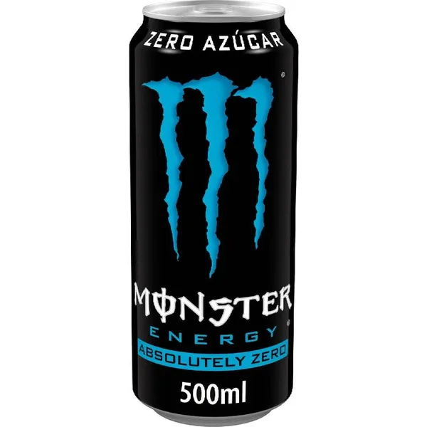 Bebida energética MONSTER absolutely Zero lata 50 cl