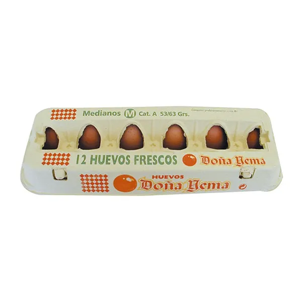 Huevos DOÑA YEMA M (53-63 g) 12 unidades