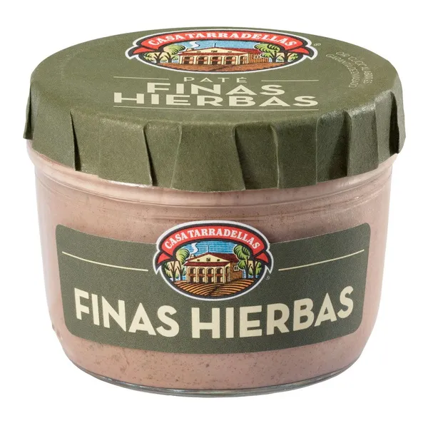 Paté finas hierbas TARRADELLAS tarro 125 g