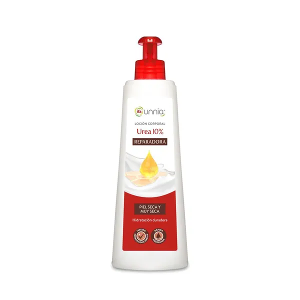 Loción corporal IFA UNNIA reparadora urea dosificador 400 ml