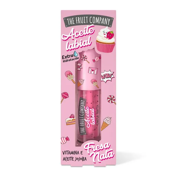 Aceite labial THE FRUIT COMPANY fresa-nata 3,6 ml