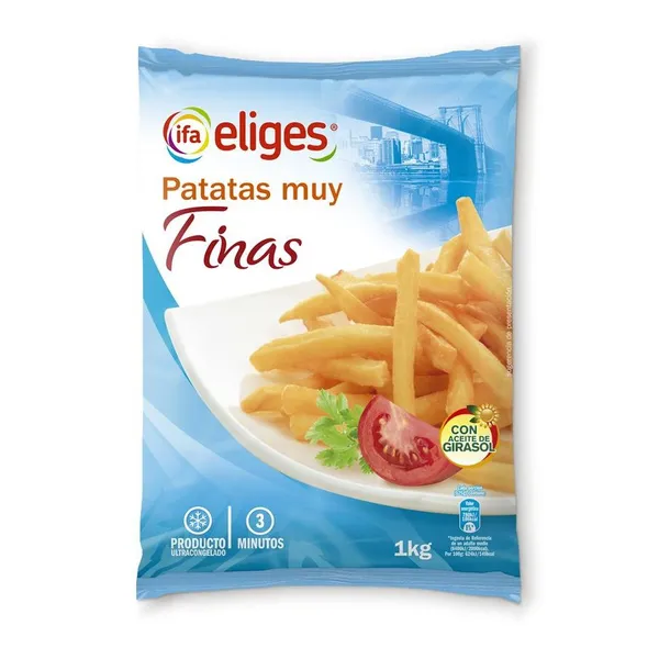 Patatas congeladas IFA ELIGES Muy Finas bolsa 1 kg