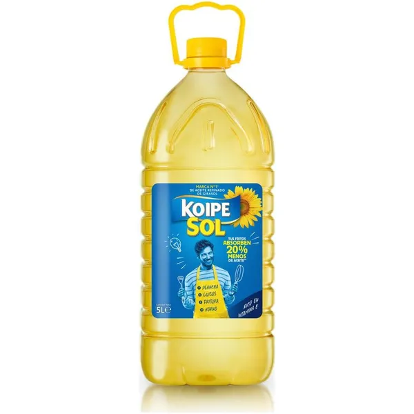 Aceite girasol KOIPESOL garrafa 5 l