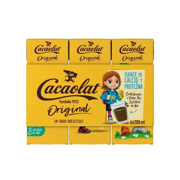 Batido de cacao CACAOLAT brik 6x200 ml