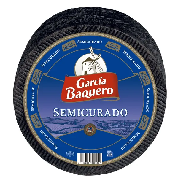 Queso semicurado GARCIA BAQUERO kilo