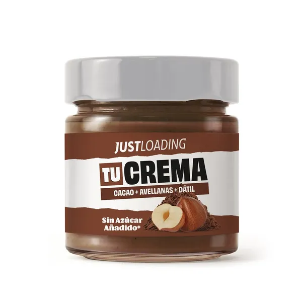 Crema cacao-avellana-dátil JUSTLOADING 200 g