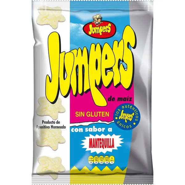 Aperitivos JUMPERS mantequilla 100 g
