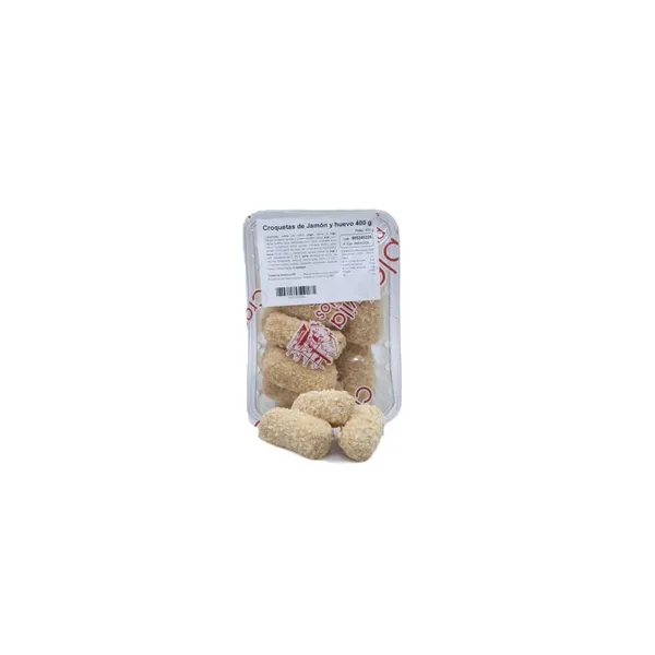 Croquetas jamón y huevo CRONOBLE bandeja 400 g