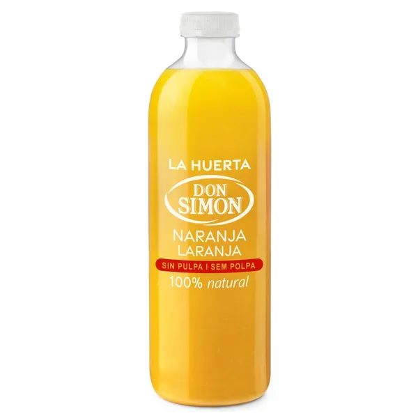 Zumo refrigerado DON SIMON naranja exprimida sin pulpa 1 l