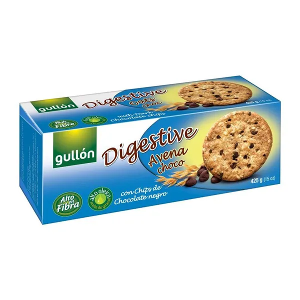 Galletas Digestive GULLON avena choco 425 g