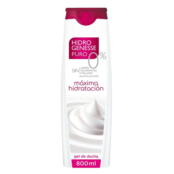 Gel de ducha baño hidratante HIDROGENESSE 800 ml