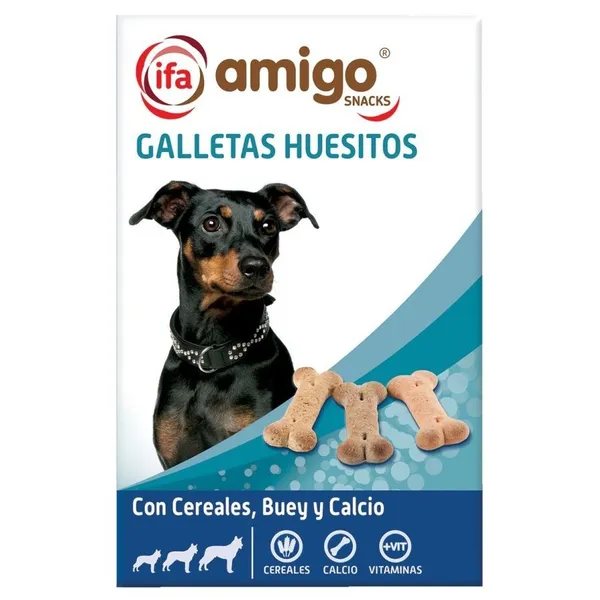 Snack perro IFA AMIGO galletas huesitos 500 g
