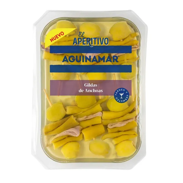 Gildas de anchoa refrig. AGUINAMAR 100 g pne.
