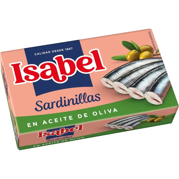 Sardinilla en aceite de oliva ISABEL 6/8 rr-90 81 g pn