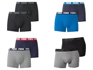 PUMA Calzoncillos bóxer Pack 2