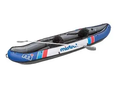 MISTRAL® Kayak hinchable de 3 cámaras para 2 personas 330 x 94 x 48 cm