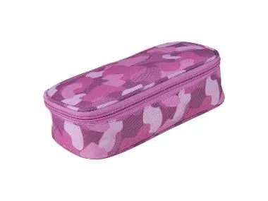 crelando® Estuche escolar (Estuche rosa)