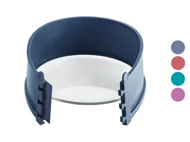 COOX® Molde de silicona con base de vidrio Ø 18 x 7 cm