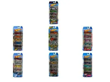 Hot Wheels Vehículos pack 5
