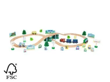 Peppa Pig Tren de madera
