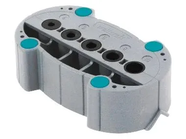 Wolfcraft Casquillos metálicos para taladros Ø 4, 5, 6, 8, 10 mm