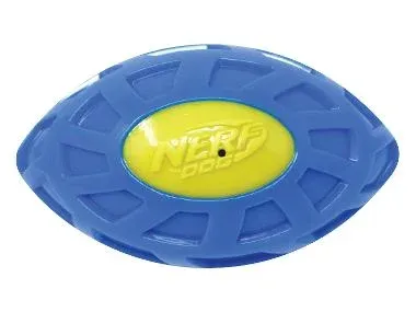 Nerf Dog Juguetes para perros Micro Squeak (fútbol americano)