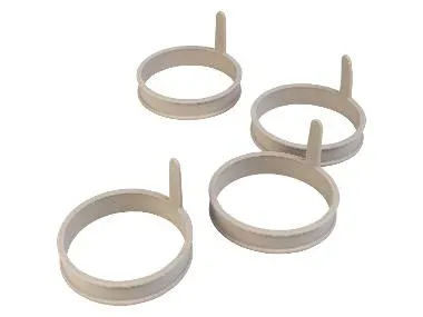 LIVARNO HOME Set de escalfadores de huevos/ aros para huevos fritos/ Molde para tortilla (anillo de espejo)
