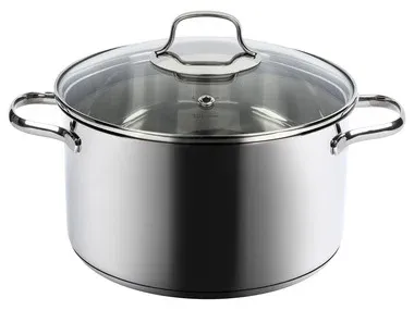 SILVERCREST® Olla de acero inoxidable 24 cm 5 L