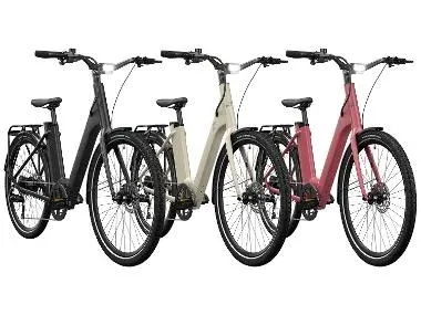 CRIVIT Bicicleta eléctrica «Urban Y.3» cambio de marchas Shimano CUES, 27,5 pulgadas.