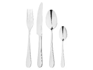 SILVERCREST® Cubertería de acero inoxidable 24 piezas (Clásico)