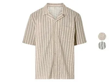 LIVERGY® Camisa a rayas para hombre