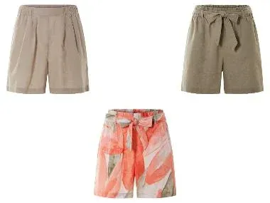 esmara® Pantalón corto de lino