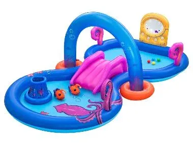 Bestway Piscina con aspersor de agua integrado