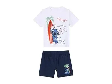 Pijama infantil de verano Mickey Mouse (Stitch, 122/128)