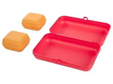LIVARNO home Set de recipientes portalimentos 3 unidades (fiambrera s, s, xl)