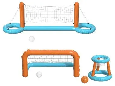 CRIVIT Red inflable de voleibol para piscina