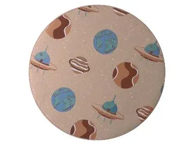 LIVARNO HOME Alfombra infantil Ø120 cm (beige)