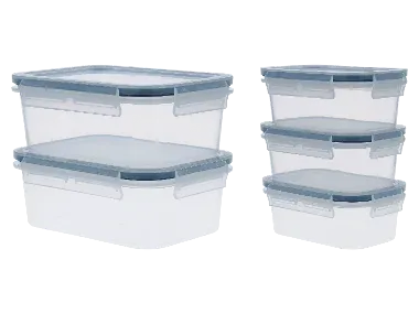 SILVERCREST® Set de recipientes herméticos (Tarro con tapa, juego de 2)