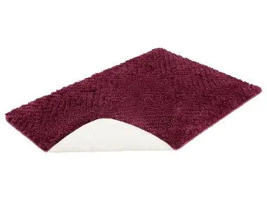 LIVARNO home Alfombra de baño 60 x 90 cm (rojo)