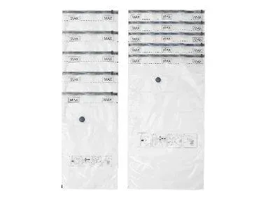 W5 Set de bolsas para almacenamiento al vacío