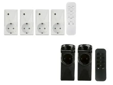 TRONIC® Set de enchufes con mando a distancia