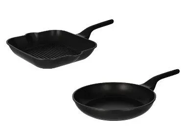 SILVERCREST® Sartén grill y para asar de aluminio fundido Ø 28 cm