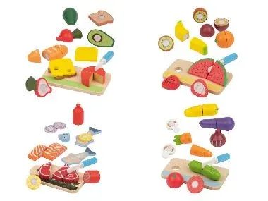 LUPILU® Alimentos de juguete de madera