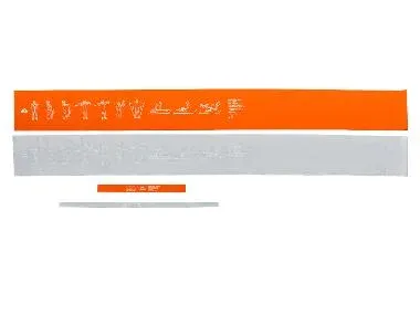 CRIVIT Bandas elásticas (gris claro/naranja)