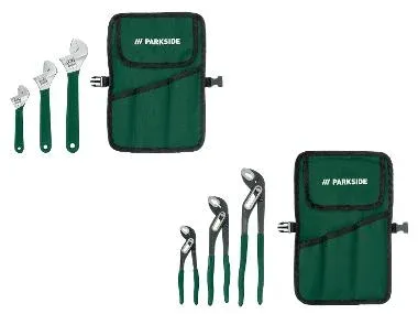 PARKSIDE® Set de llaves inglesas/ Tenazas