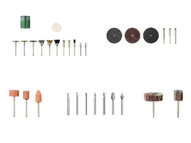 PARKSIDE® Set de cepillos de alambre/pulido / discos de corte / puntas de amolar / fresas / muelas