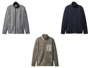 esmara Men Chaqueta polar de punto para hombre