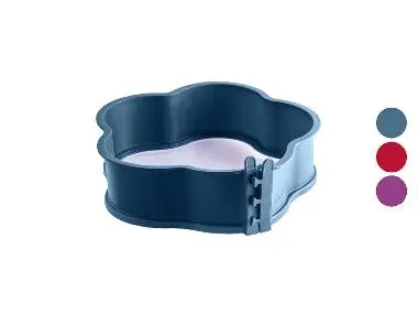 COOX® Molde redondo de silicona en forma de flor Ø 26 cm