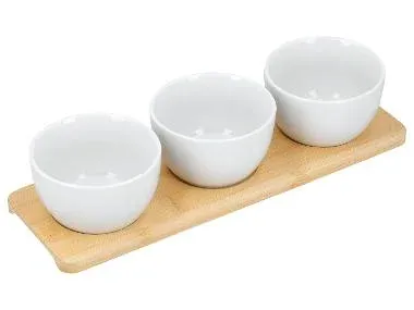 SILVERCREST® Set de cuencos premium para salsas
